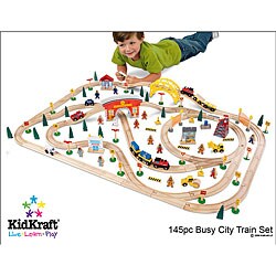 Busy City 145-piece Train Set
