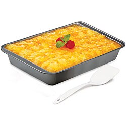 Bakers Secret 3-quart Non-stick Oblong Metal Bakeware