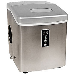 EdgeStar Stainless Steel Portable Ice Maker