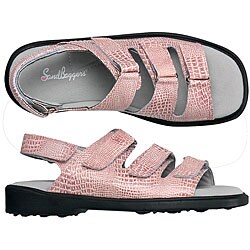 Sandbaggers Lucy Pink Lizard Ladies' Golf Shoes