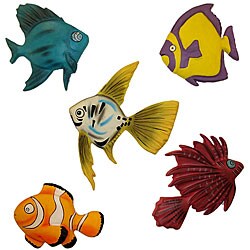 Outer Edges 'Tropical Fish' Wall Art