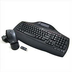 Logitech 920-000383 MX 5500 Keyboard-Mouse Combo (Refurbished)