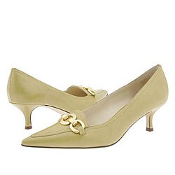 AK Anne Klein Dawnette Medium Green Leather