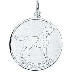 Sterling Silver Dalmatian Charm