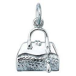 Sterling Silver Hand Bag Charm