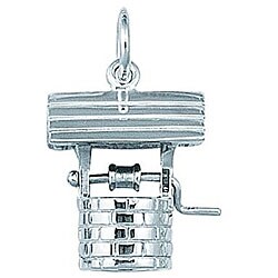 Sterling Silver 'Wishing Well' Charm