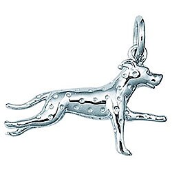 Sterling Silver Dalmatian Charm