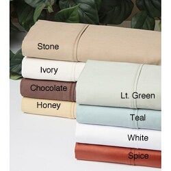 Andiamo Egyptian Cotton 400 Thread Count Pillowcases (Set of 2)