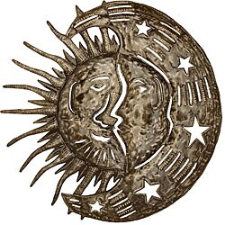 Night Sky Metal Wall Art (Haiti)