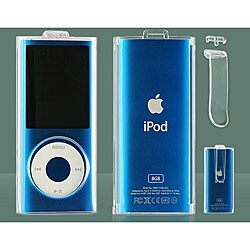 Apple iPod Nano 4th Generation Crystal Case with Clip
