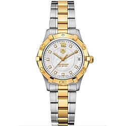 Tag Heuer Aquaracer Womens Two-tone Diamond Watch