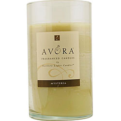 Mysteria Scented 3x6-inch Glass Pillar Scented Candle