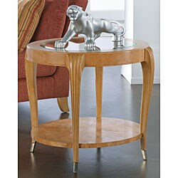 Thomasville Bogart Luxe Beverly Glen Oval End Tables (Set of 2)