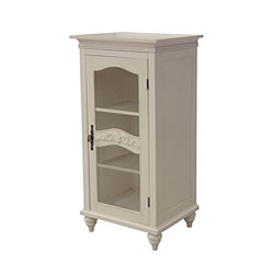 Cambridge Antique White Floor Cabinet