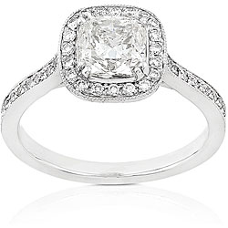 18k Gold 1 1/4ct TDW Diamond Engagement Ring (I, SI1) (Size 6.5)