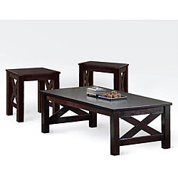 'X-Style' 3-piece Table Set