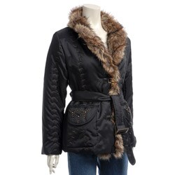 Regent Women's Faux Fur-trimmed Coat