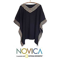 Cotton 'Flowing Nature' Blouse (Thailand)