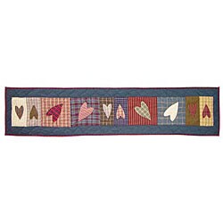 Primitive Hearts Table Runner