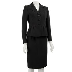 Kasper Women's 2-piece 3-button Skirt Suit