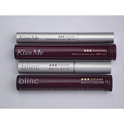 Blinc Kiss Me Black Mascara and Black Eyeliner