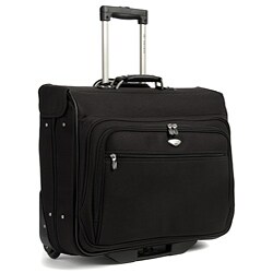 Dockers Wheeled Black Garment Bag