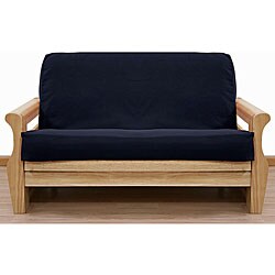 Full-size Dark Navy Blue Futon Cover 