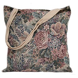 American Mills 'Pastel Floral' Open-top Tote Bag