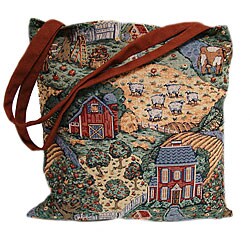American Mills Old McDonald Open-top Tote Bag