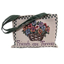 American Mills 'Friends Are Forever' Open Tote Bag
