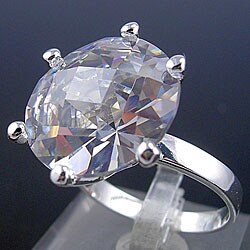 Sterling Silver Cubic Zirconia Ring