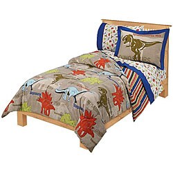 Dinosaur Age Twin-size Bedding Ensemble