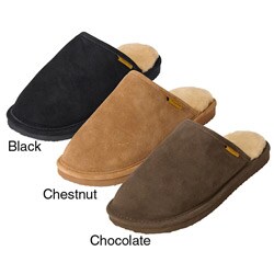 Brumby Men's Backless Sheepskin Slippers