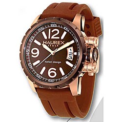 Haurex Italy Aeron Men's Rubber Strap Watch Model # 1R321UM1