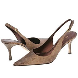 AK Anne Klein Makayarattle Dark Brown Leather