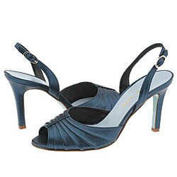 Cynthia Rowley Sorvino Blue Metallic Kid