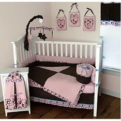 Chocolate Delight 10-piece Crib Set