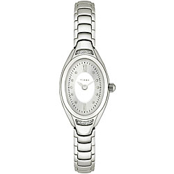 Timex Women's Silvertone Diamond Dress Watch