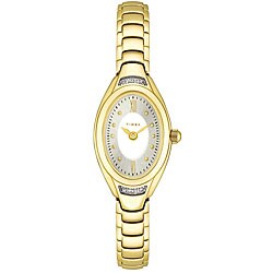 Timex Women's Goldtone Diamond Watch