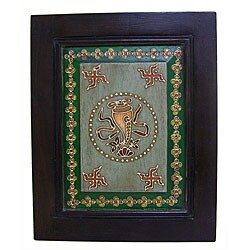 Handcrafted Mystic Wood Wall Hanging (India)