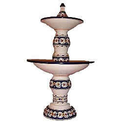 Handmade 'Provence' Ceramic Water Fountain 
