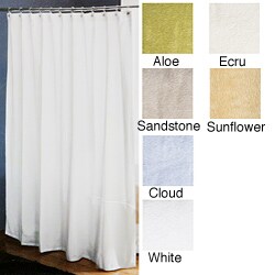 Cotton Bamboo Shower Curtain