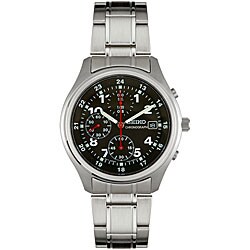 Seiko Men's Chronograph Stainless Steel Watch