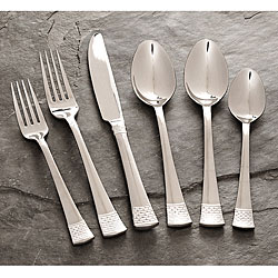 Hampton Forge Beehive Mirror 45-piece Flatware Set