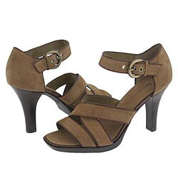 Enzo Angiolini Cutisia Light Taupe/Dark Brown Suede