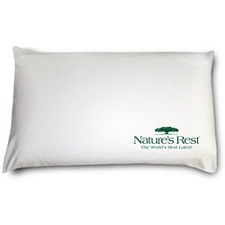 Nature's Rest Low-profile Plush Latex Pillow
