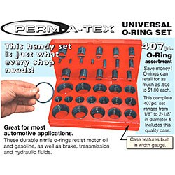 407-piece Complete O-ring Assortment Kit