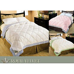 Royal Velvet 320 Thread Count Embroidery Down Blanket