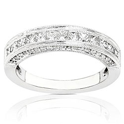 14k Gold 3/4ct TDW Princess Diamond Band (H-I,I1-I2)