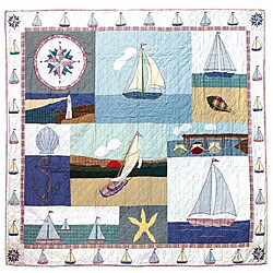 Nautical King Size Quilt